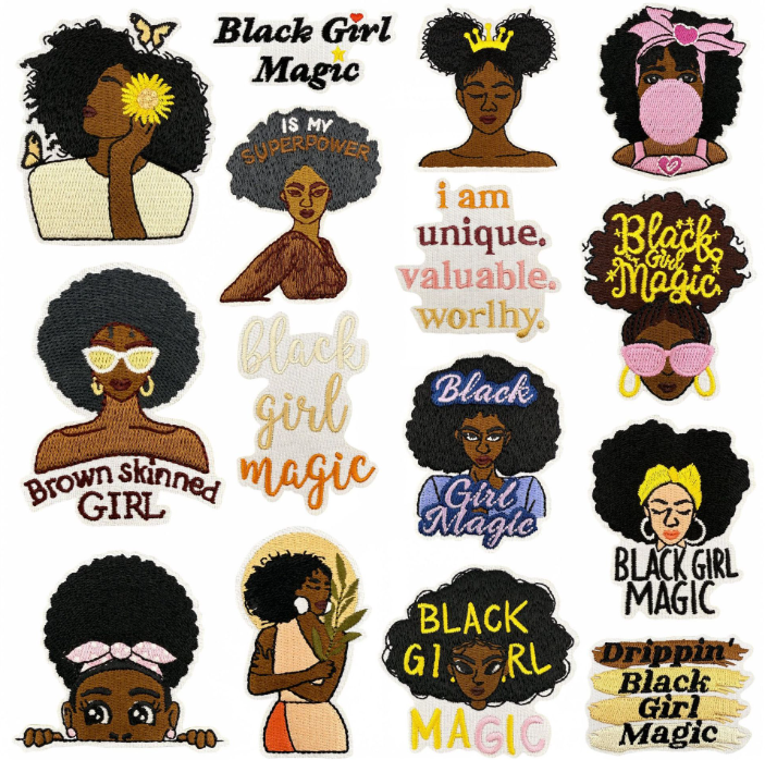 Black gril patch11