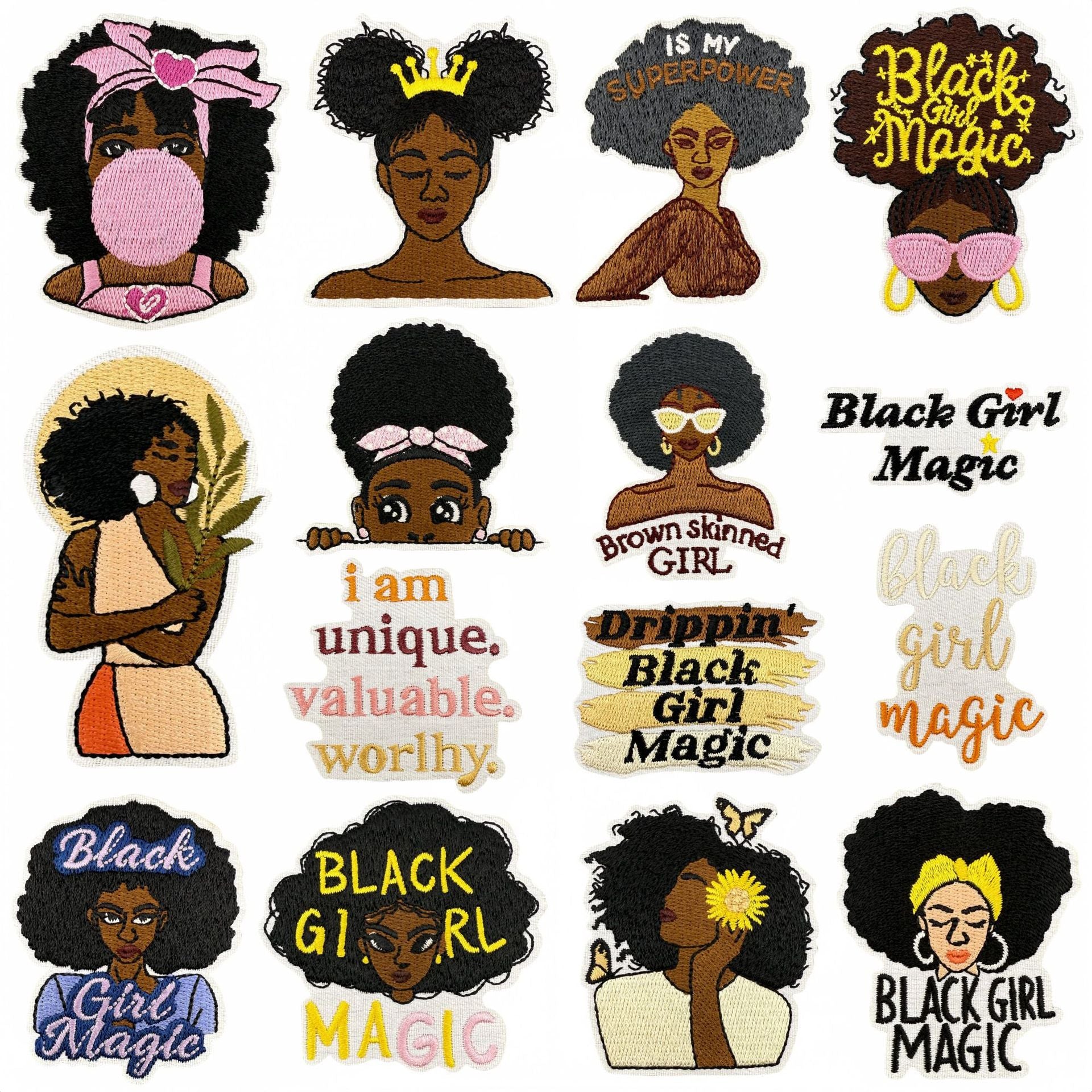 Black gril patch20