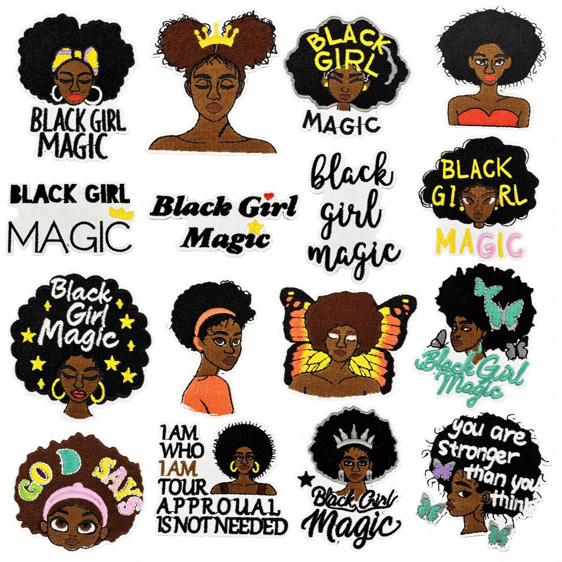 Black gril patch23