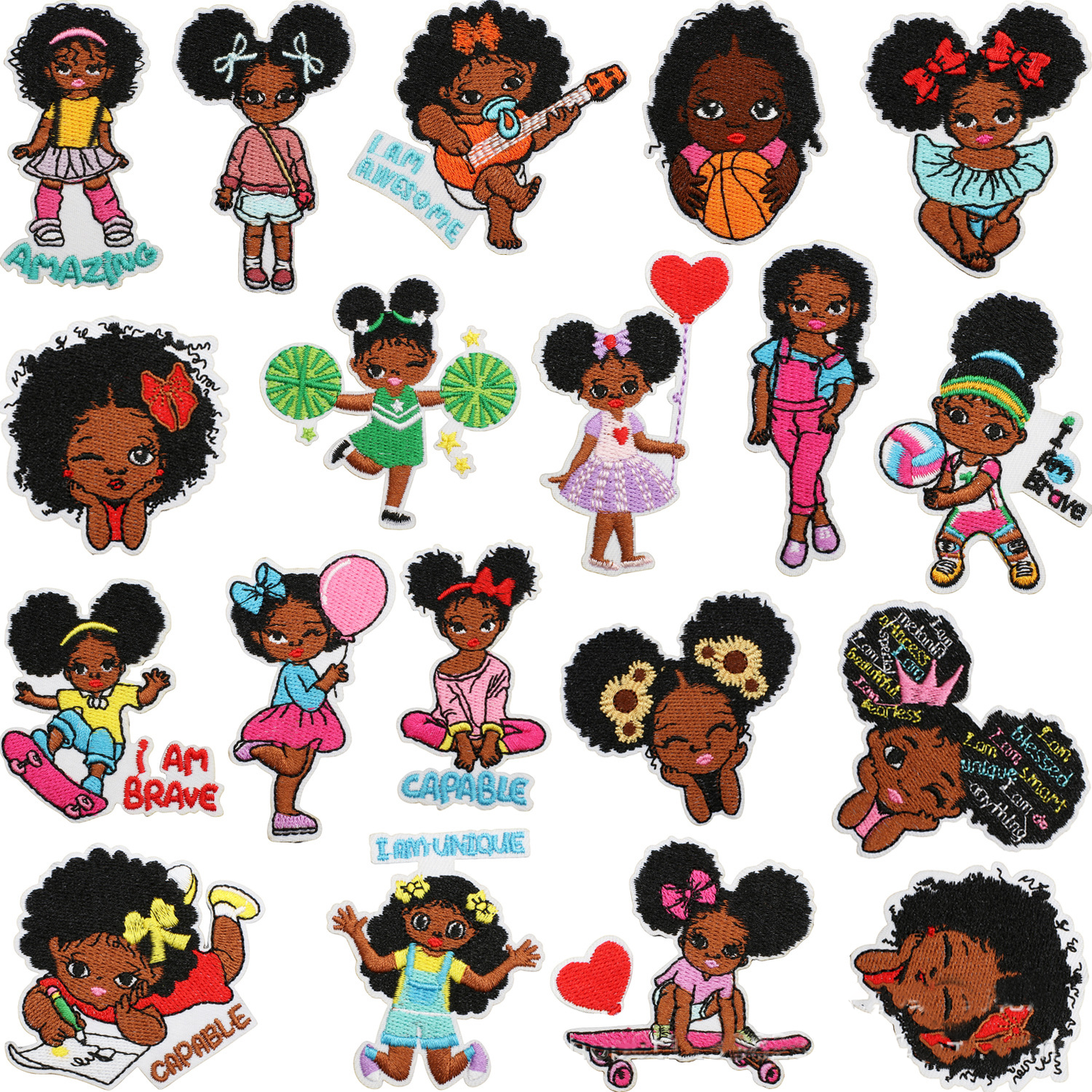 Black gril patch25