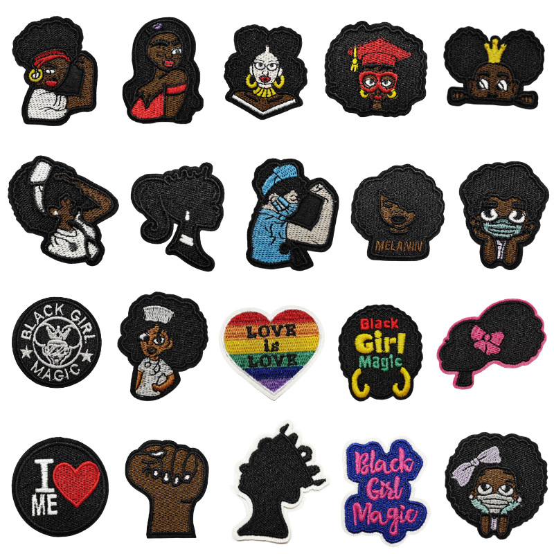 Black gril patch31