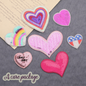 Bow Heart Star Mix  Shape3