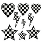 Bow Heart Star Mix  Shape31
