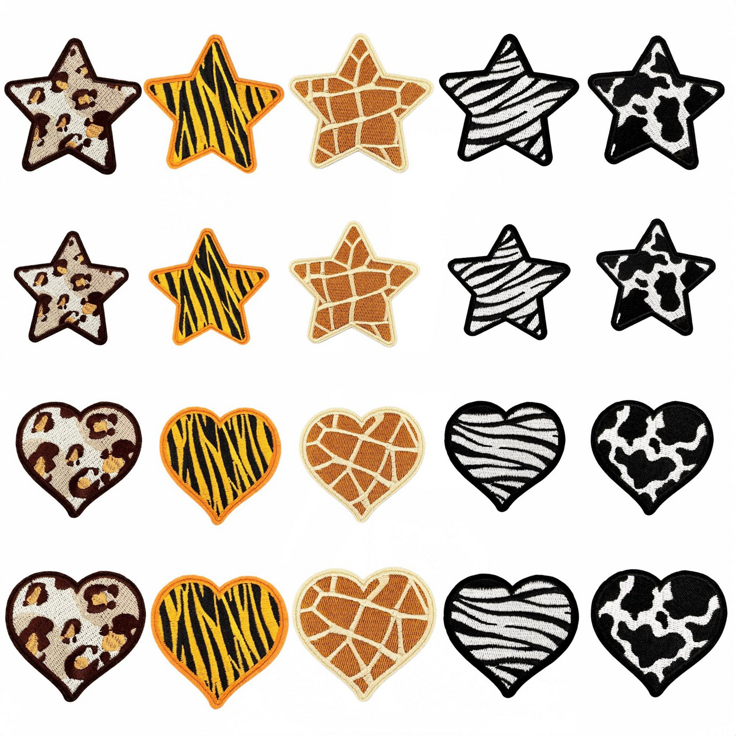 Bow Heart Star Mix  Shape32