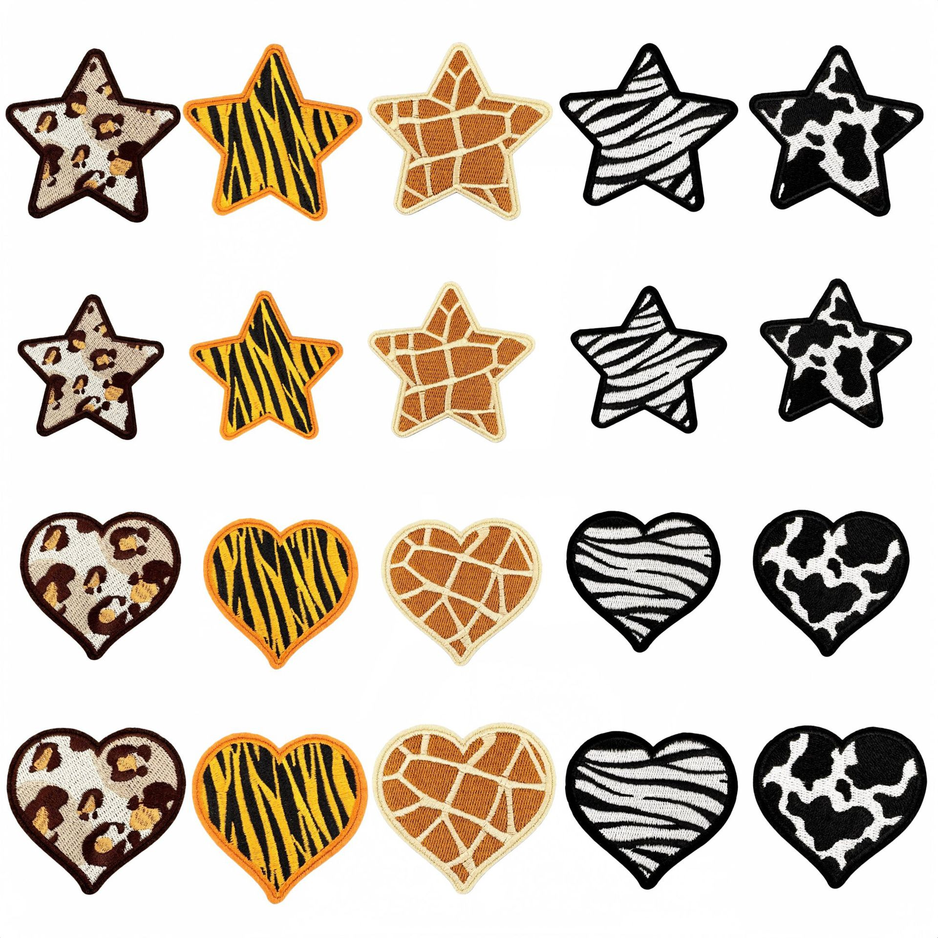 Bow Heart Star Mix  Shape32