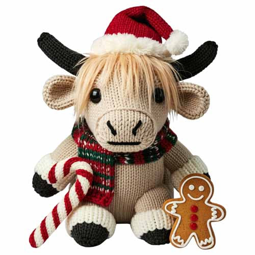 Faux Yarn Christmas DTF Transfer100