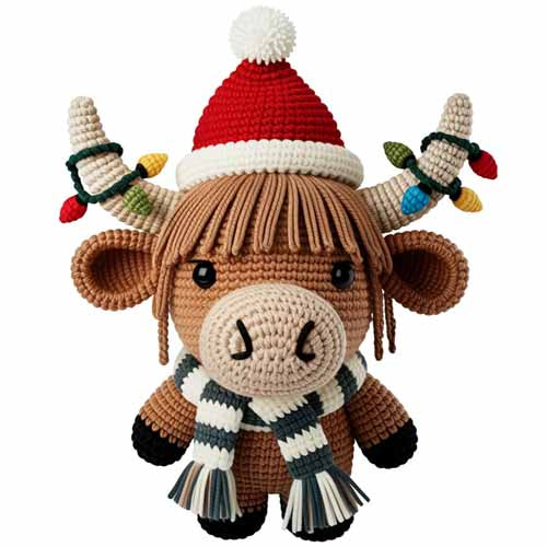 Faux Yarn Christmas DTF Transfer106