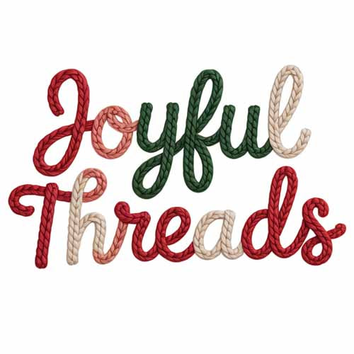 Faux Yarn Christmas DTF Transfer151