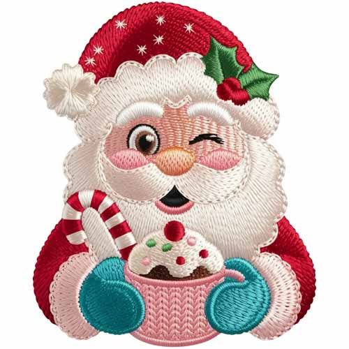 Faux Yarn Christmas DTF Transfer158