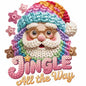 Faux Yarn Christmas DTF Transfer166