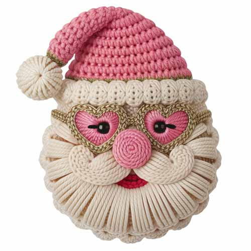Faux Yarn Christmas DTF Transfer176