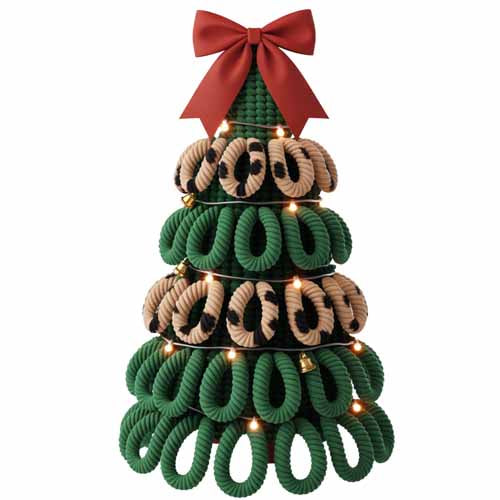 Faux Yarn Christmas DTF Transfer190
