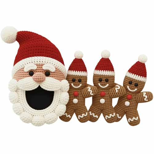 Faux Yarn Christmas DTF Transfer202