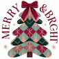 Faux Yarn Christmas DTF Transfer210