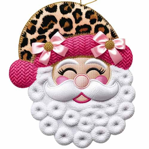 Faux Yarn Christmas DTF Transfer216