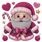Faux Yarn Christmas DTF Transfer220