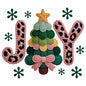 Faux Yarn Christmas DTF Transfer259