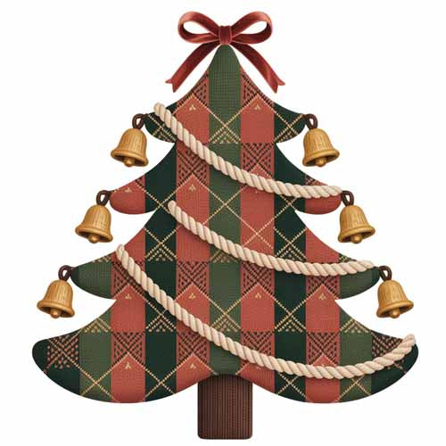 Faux Yarn Christmas DTF Transfer27