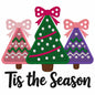 Faux Yarn Christmas DTF Transfer288