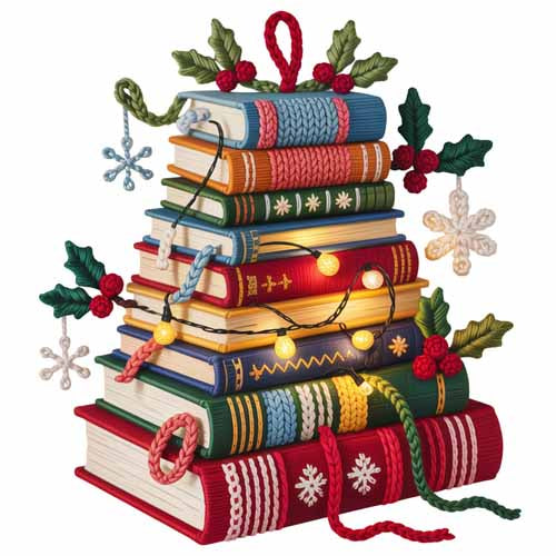 Faux Yarn Christmas DTF Transfer294