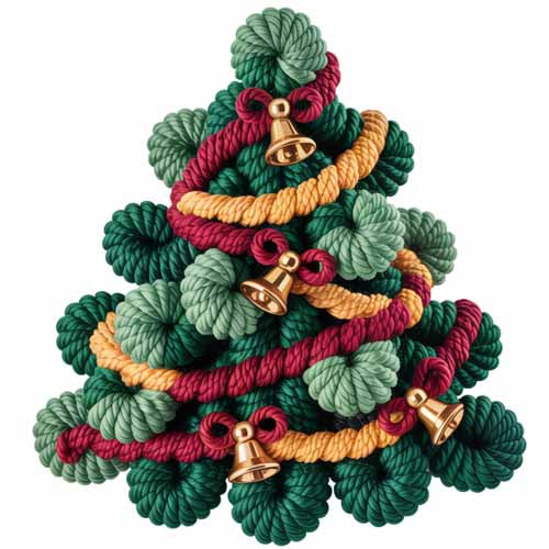 Faux Yarn Christmas DTF Transfer3