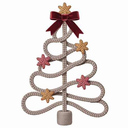 Faux Yarn Christmas DTF Transfer36