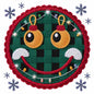 Faux Yarn Christmas DTF Transfer374