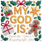 Faux Yarn Christmas DTF Transfer393