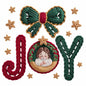 Faux Yarn Christmas DTF Transfer402