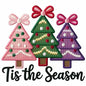 Faux Yarn Christmas DTF Transfer44