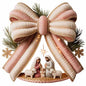 Faux Yarn Christmas DTF Transfer444