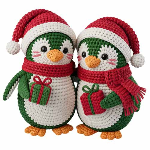 Faux Yarn Christmas DTF Transfer446
