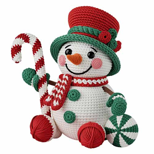 Faux Yarn Christmas DTF Transfer464