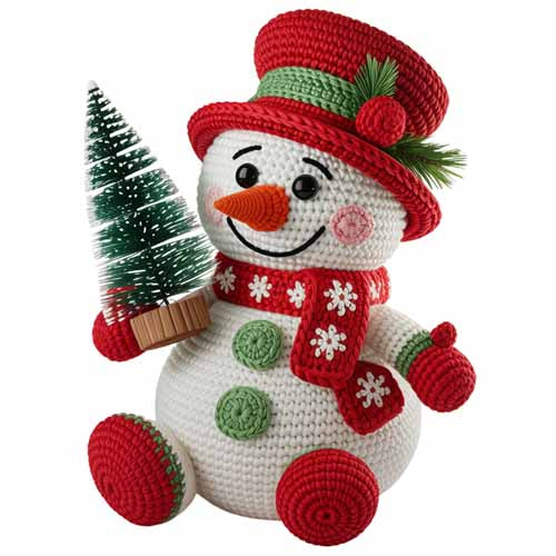 Faux Yarn Christmas DTF Transfer480