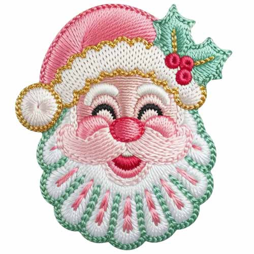 Faux Yarn Christmas DTF Transfer492
