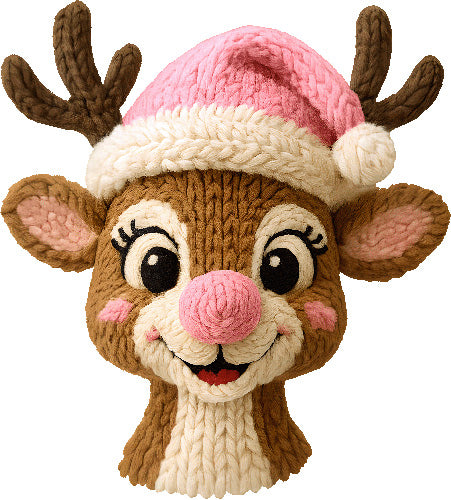 Faux Yarn Christmas DTF Transfer493