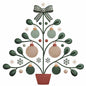 Faux Yarn Christmas DTF Transfer50