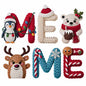 Faux Yarn Christmas DTF Transfer540
