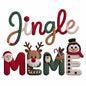 Faux Yarn Christmas DTF Transfer544