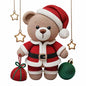 Faux Yarn Christmas DTF Transfer597