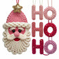 Faux Yarn Christmas DTF Transfer611