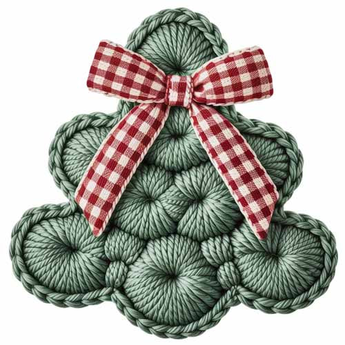 Faux Yarn Christmas DTF Transfer655