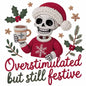 Faux Yarn Christmas DTF Transfer656
