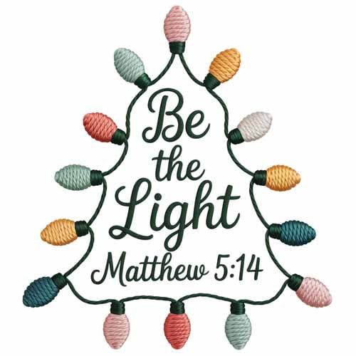 Faux Yarn Christmas DTF Transfer690