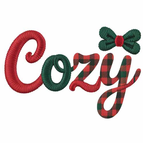 Faux Yarn Christmas DTF Transfer75