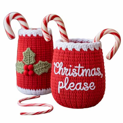 Faux Yarn Christmas DTF Transfer803