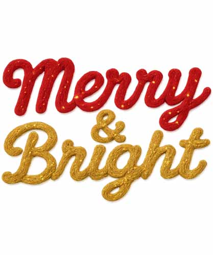 Faux Yarn Christmas DTF Transfer824