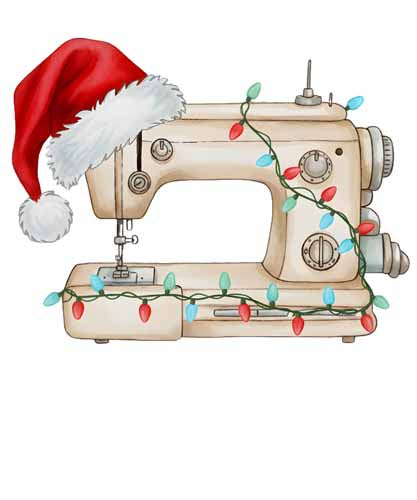 Faux Yarn Christmas DTF Transfer839