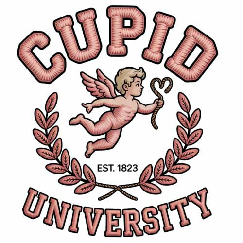 Faux Yarn Valentine's DTF Transfer 122