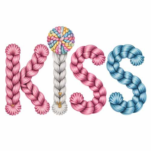 Faux Yarn Valentine's DTF Transfer 161